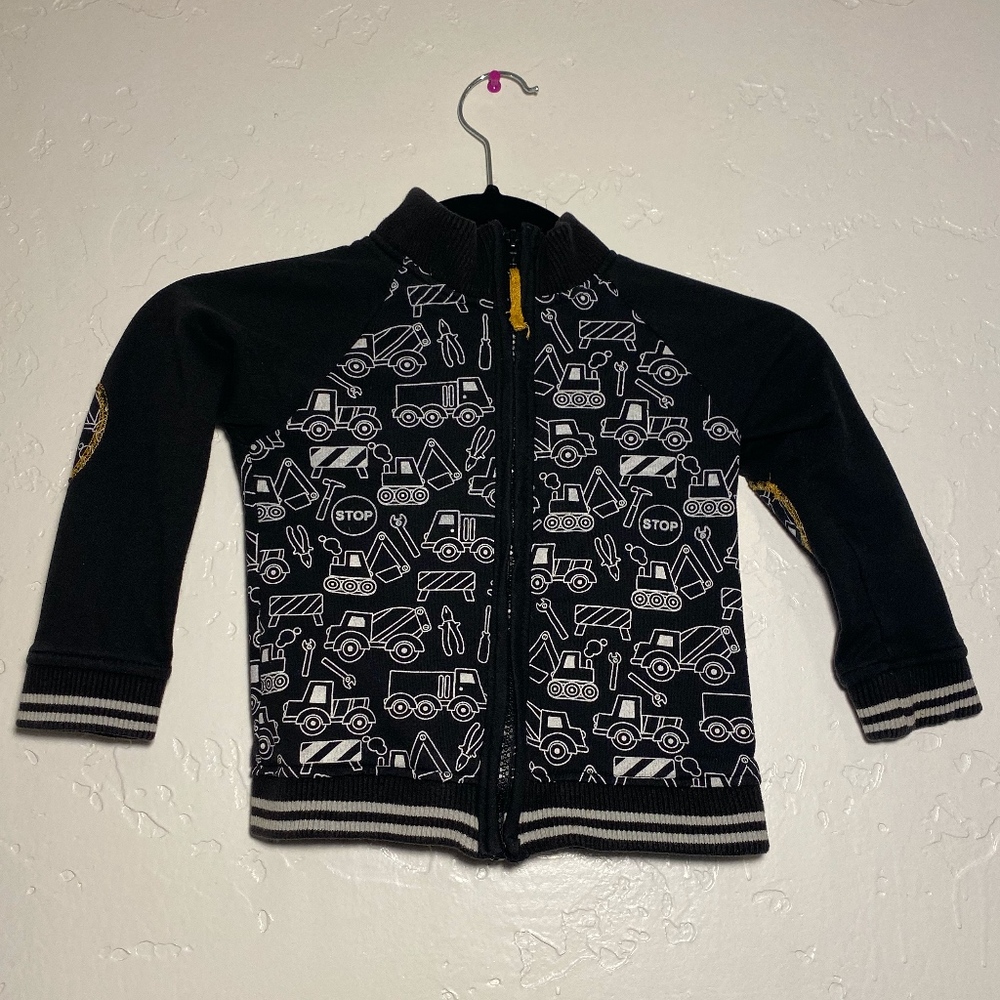 Boys Rock zipper front jacket, size 3T